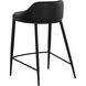 Astra 31.5 inch Black / Nightfall Black Counter Stool